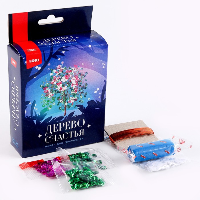 Набор для творчества «Дерево счастья. Вишня в цвету» - Фото 1