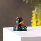 Колокольчик №3 "Цветы", расписной, с ушком, d= 40 мм - фото 22976555