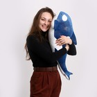 Мягкая игрушка «Косатка», 80 см, цвет синий - Фото 7