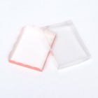 Коробочка для печенья, розовый 14 х 10,5 х 2,5 см - фото 24259479