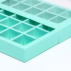 Коробка для 25 конфет, 22×22×3.5 см - Фото 4