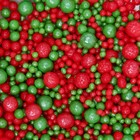 Посыпка кондитерская "Новый год" Бисер цветной (Зеленый,красный),50 г - Фото 2