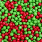 Посыпка кондитерская "Новый год", бисер цветной: зеленый, красный, Пасха, 50 г - фото 320075318