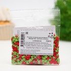 Посыпка кондитерская "Новый год" декоративная Звездочки (красные, зеленые) 20 г - фото 24414198