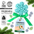 Новый год! Леденец «Снежного настроения», вкус: черника, 18 г. 9862574 - фото 314053138