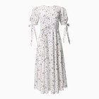 Платье женское MIST Flower миди, р.42, белый - фото 806127510 Платье женское MIST Flower миди, р.42, белый - фото 806127510