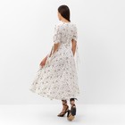 Платье женское MIST Flower миди, р.46, белый - Фото 4