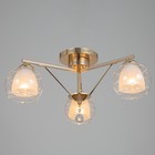 Люстра "Арлетт" 3х60Вт Е27 золото 54х54х26см Ritter 9912765