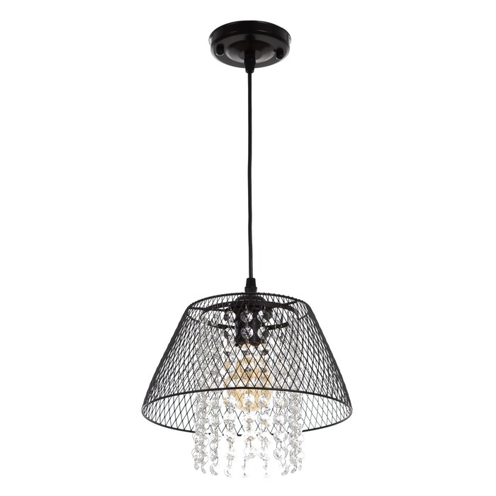 Люстра Ritter «Бастьен», Е27, 1×60 Вт, 25×25×90 см, чёрная - Фото 1
