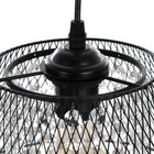 Люстра Ritter «Бастьен», Е27, 1×60 Вт, 25×25×90 см, чёрная - Фото 7