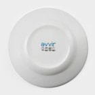 Тарелка глубокая Avvir «Регал», 450 мл, d=20 см, стеклокерамика, цвет белый - Фото 4
