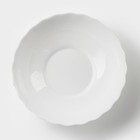 Салатник «Дива», 1 л, d=20 см, стеклокерамика, цвет белый - фото 4392863