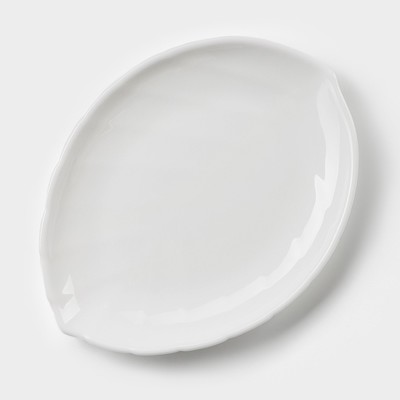 Блюдо сервировочное Avvir «Лист», 19×14,5×2 см, стеклокерамика