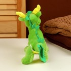 Мягкая игрушка «Дракон», 35 см, цвет зелёный - Фото 4