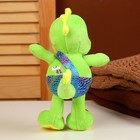 Мягкая игрушка «Дракоша», в тапочках, 22 см, цвет зелёный 9473209