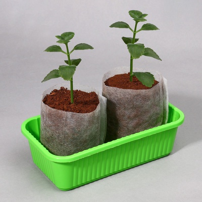 Пакет для рассады, 10.8×14.5 см, спанбонд, плотность 40 г/м², Greengo