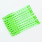 Ручка шариковая синяя паста 0.7 мм «Зеленый» пластик (комплект 10 шт) - фото 26446372