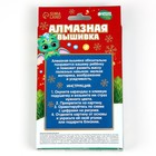Алмазная мозаика на новый год с частичным заполнением для детей «Дедушка Мороз», 10×15 см, набор для творчества - Фото 8