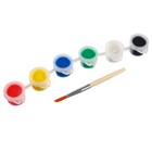 Ёлочные шары под раскраску на новый год, d=5.5 см, 2 шт., краски, набор для творчества - Фото 4