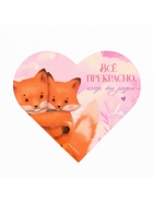 Открытка валентинка на 14 февраля «Моей половинке», 10 шт., 12×10 см - Фото 13