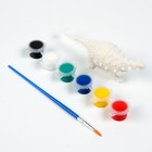 Набор для творчества «Раскрась таларуруса», краска 6 цветов по 2 мл, кисть - фото 320162425