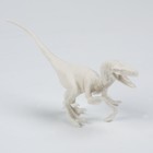 Набор для творчества «Раскрась велоцераптора», краска 6 цветов по 2 мл, кисть - фото 24369735