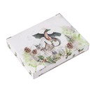 Подставка под чайный пакетик Доляна «Дракоша», 12×9×1,5 см, цвет белый - фото 24515327