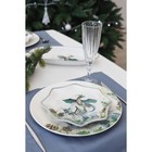 Блюдо сервировочное Доляна «Дракоша», 20×20×2,3 см, цвет белый - Фото 6