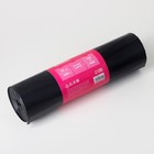 Мешки для мусора Доляна Extra Large, 360 л, 110×140 см, 60 мкм, ПВД, 10 шт., чёрные - Фото 2