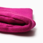 Комплект для девочки (снуд и шапка), цвет малина, размер 52-56 - фото 22864793