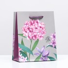 Пакет подарочный "Розовое настроение" 11,5 х 14,5 х 6,5 см - фото 320162533