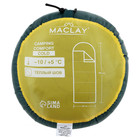 Спальный мешок maclay camping comfort cold, одеяло, 4 слоя, левый, 185х90 см, -10/+5°С - Фото 15