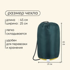 Спальный мешок maclay camping comfort cold, одеяло, 4 слоя, левый, 185х90 см, -10/+5°С - Фото 4