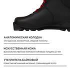 Ботинки лыжные Winter Star classic, SNS, р. 39, цвет чёрный/красный - Фото 3