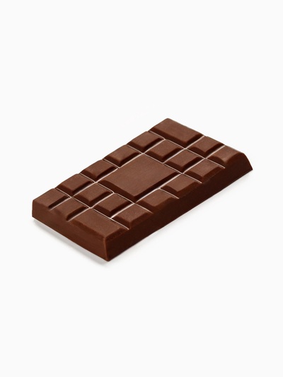 Шоколад на новый год молочный «Котик» в шапочке, 27 г.