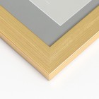 Фоторамка пластик "Zlata" 10x15 см, золотая - Фото 3