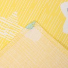 Пеленка Крошка Я "Звёздочки" цв.желтый, 70*120 см, 100% хлопок - Фото 3