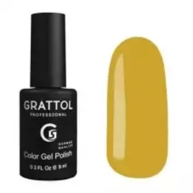 Гель-лак Grattol Color Gel Polish, №178 Yellow Mustard, 9 мл
