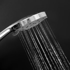 Лейка для душа ZEIN, 4 режима, SPA, пластик, цвет хром - Фото 8