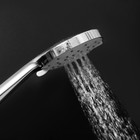 Лейка для душа ZEIN, 4 режима, SPA, пластик, цвет хром - Фото 10