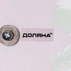 Блюдо стеклянное 2-х ярусное Доляна «Пуансеттия», d=25/20 см - фото 22768118