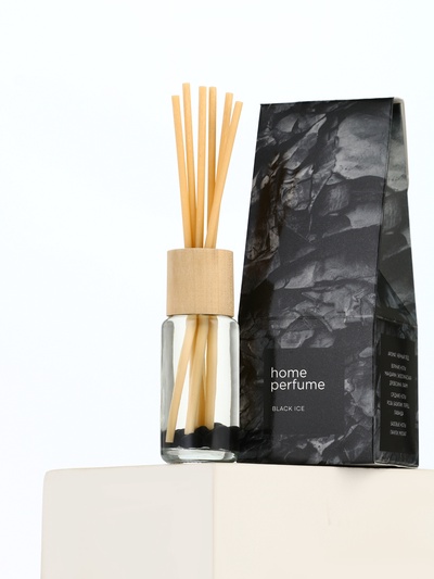 Диффузор ароматический «Home perfume», аромат черный лед, 30 мл.