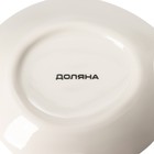 Подставка под ложку Доляна «Дед Мороз и олени», 24,5×11,3×2,5 см, цвет белый - фото 24428123