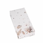 Менажница 2 ячейки Доляна «Дед Мороз и олени», 19.8×9.7×3 см, цвет белый - Фото 6