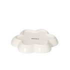 Блюдо сервировочное Доляна «Дед Мороз и олени», 15,5×2,3 см, цвет белый - Фото 4