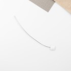 Игла для вышивания Арт Узор, для ковровой техники, d=5 мм, с нитевдевателем, цвет золотой - Фото 3