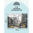 Картина по номерам на картоне 30 × 40 см «Жёлтый Нью-Йорк», с акриловыми красками и кистями - Фото 4