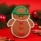 Печенье медовое новогоднее «Зимние фигурки», МИКС, 60 г - Фото 7