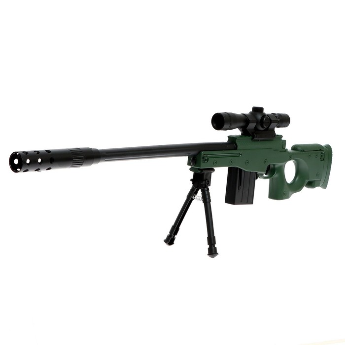 Снайперская винтовка AWM, стреляет гелевыми пулями - фото 1896096943