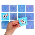 Мемо-игра Крошка Я «Мамы и малыши» развивающие наклейки - присоски для игры в ванне, найди пару, EVA, 6 пар, 12 стикеров - Фото 8